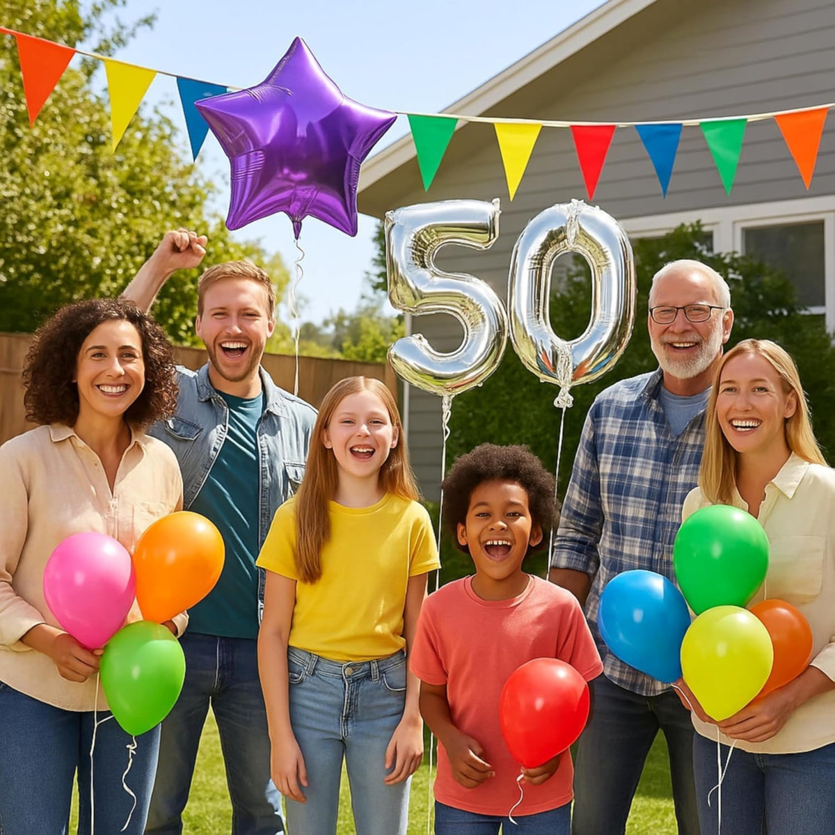 Disposable Helium Tank Kit for 50 Latex Balloons