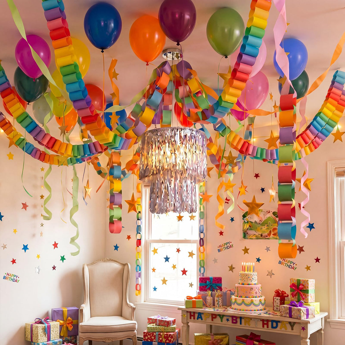Princess Birthday Party Garland Decorations for Girls