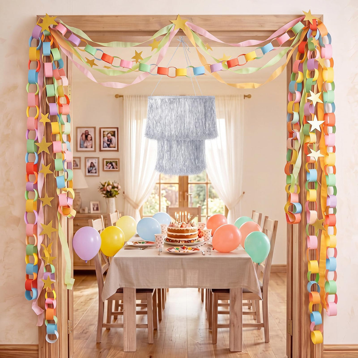 Princess Birthday Party Garland Decorations for Girls