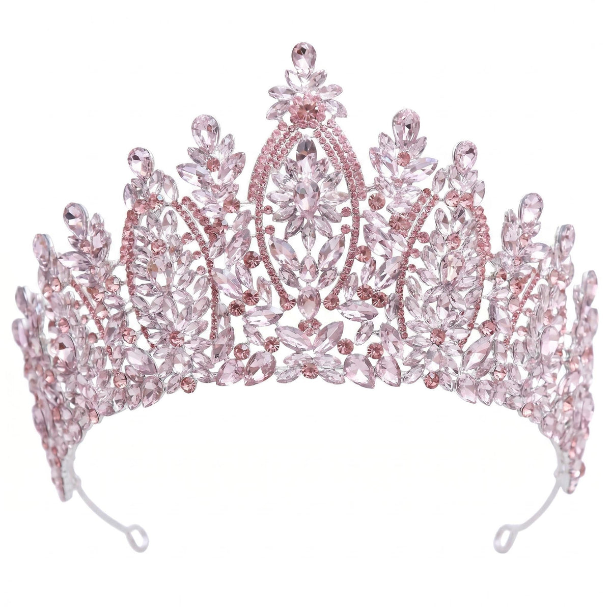 Crystal Quinceanera Crown Royal Queen Tiara for Women