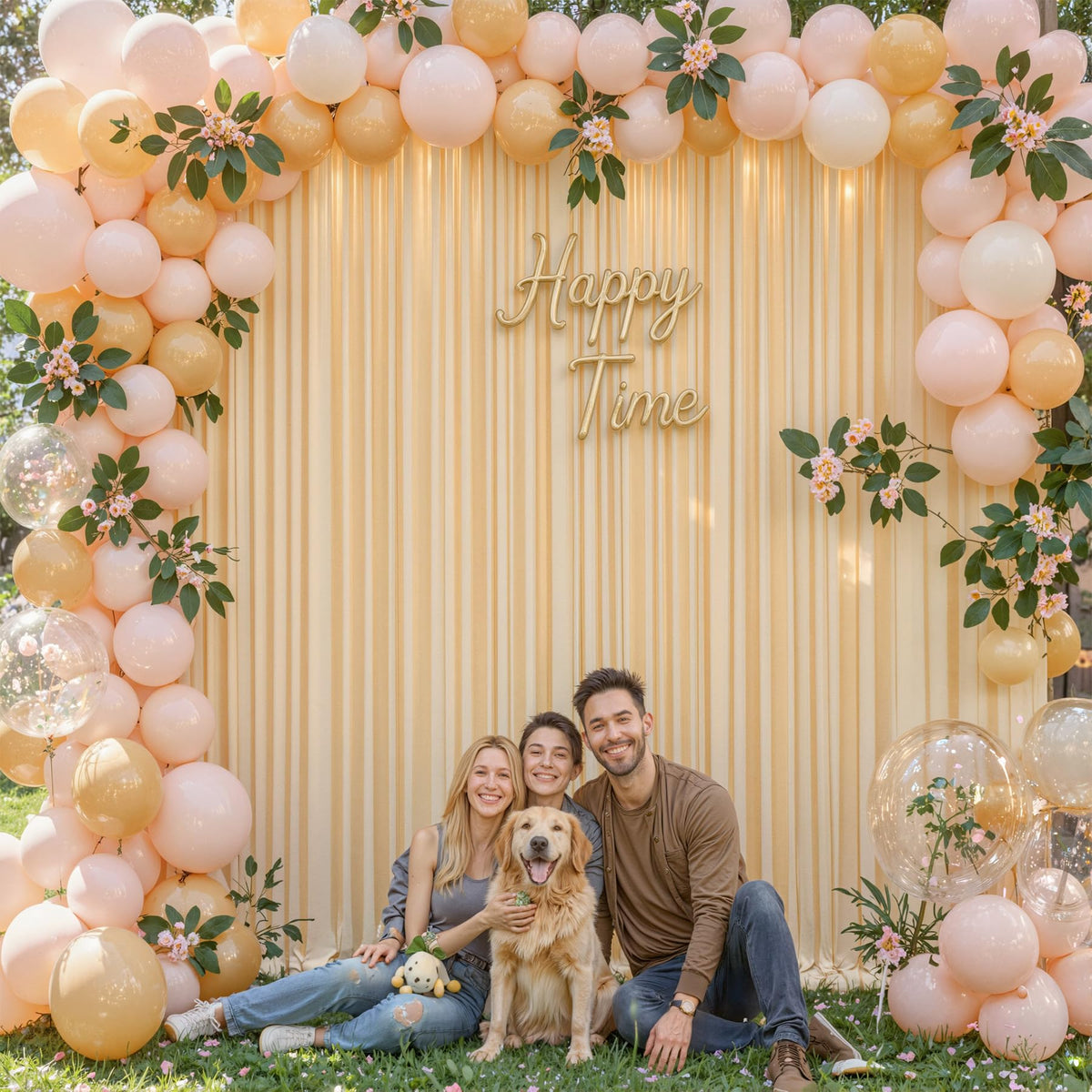 Wrinkle Free Backdrop Curtain for Wedding and Party Decor