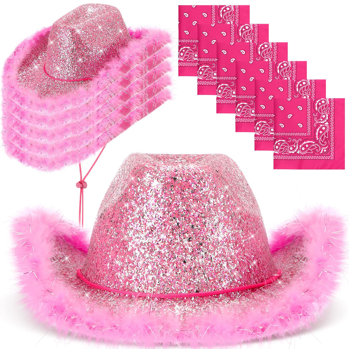 Funny Hats and Glasses 32 Piece Halloween Costume Set