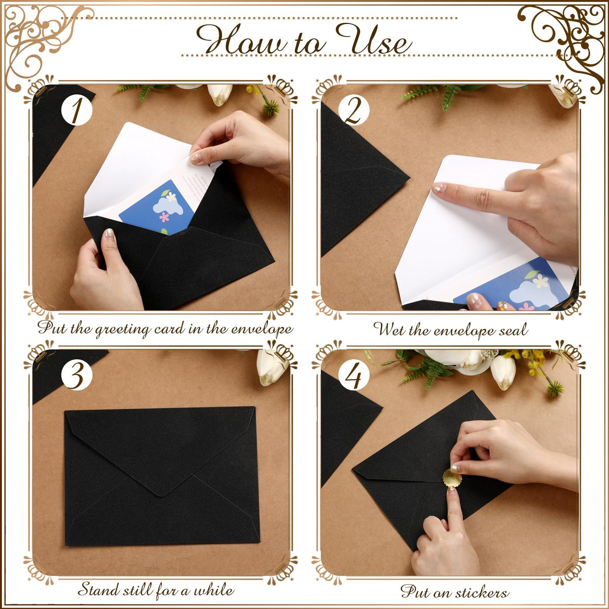 Laser Cut Wedding Invitations 100 Sets 5 x 7 Inch Cards