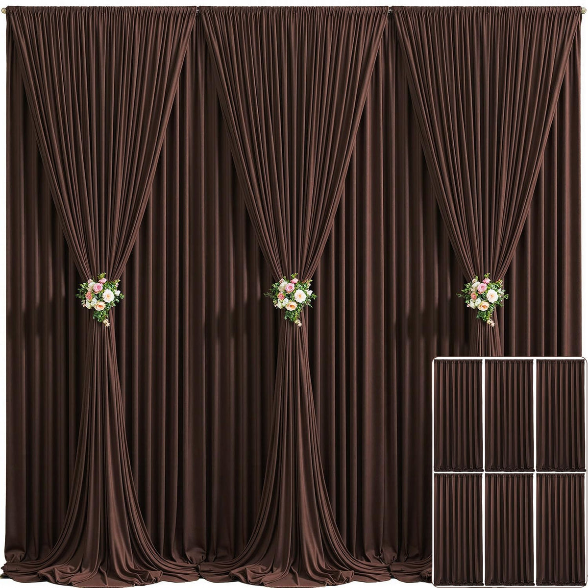 Wrinkle Free Backdrop Curtain for Wedding and Party Decor