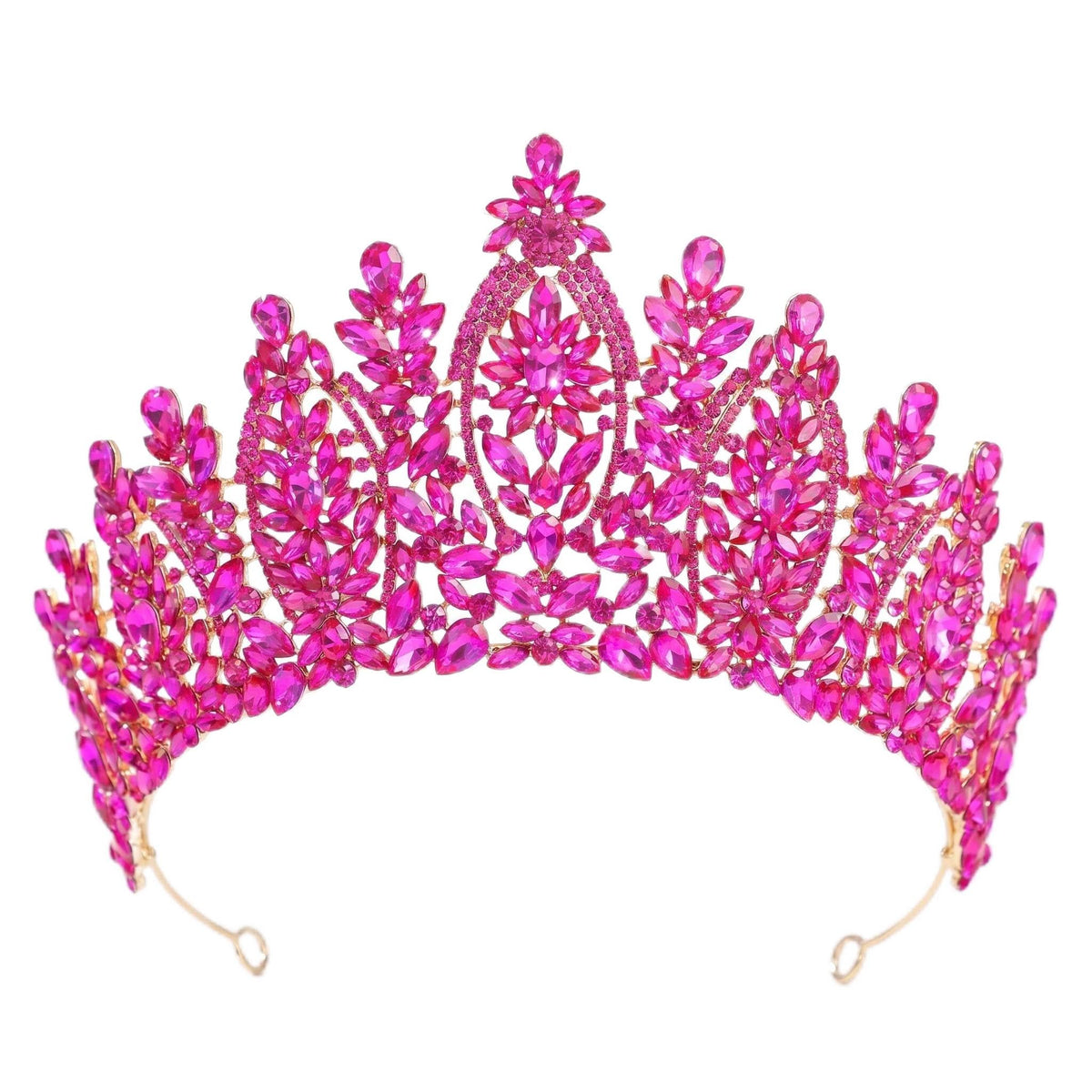 Crystal Quinceanera Crown Royal Queen Tiara for Women