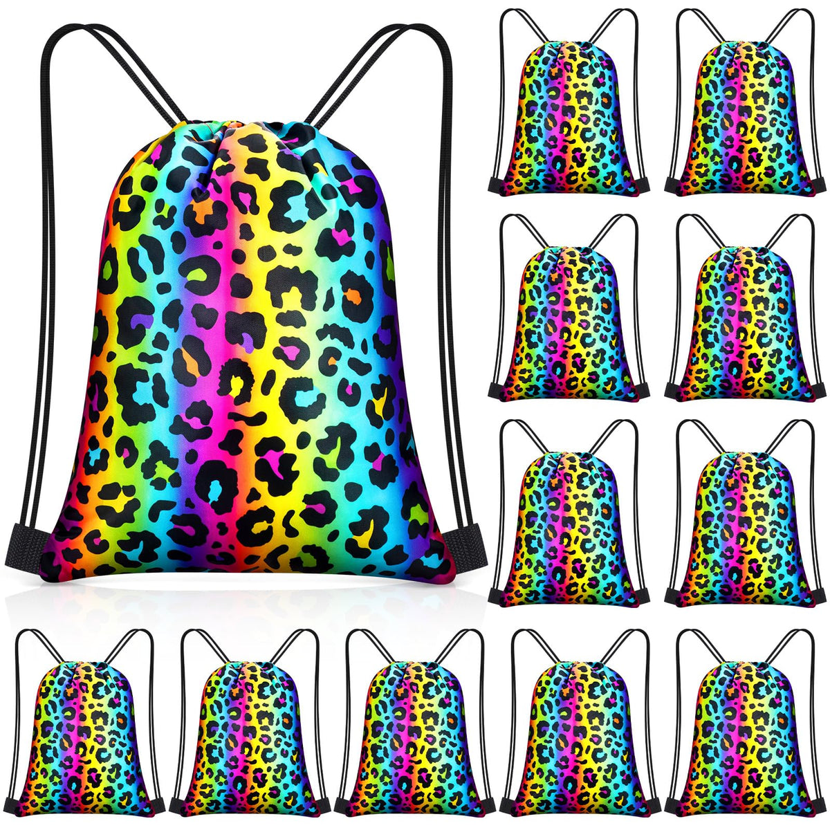 Cartoon Drawstring Backpack for Birthday Party Favors