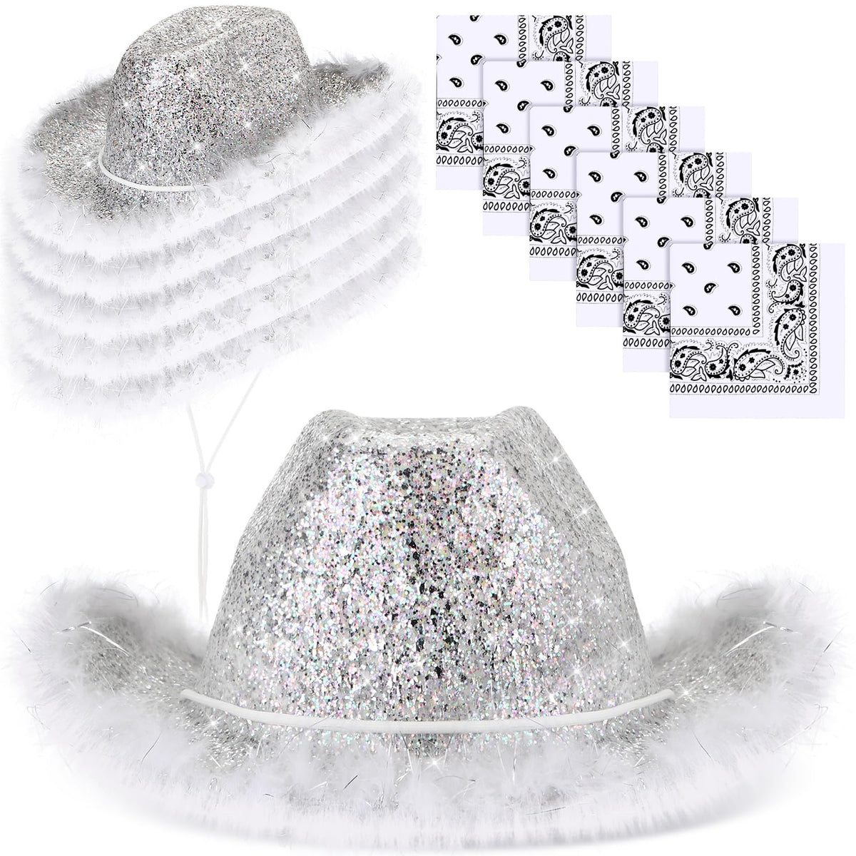 Funny Hats and Glasses 32 Piece Halloween Costume Set