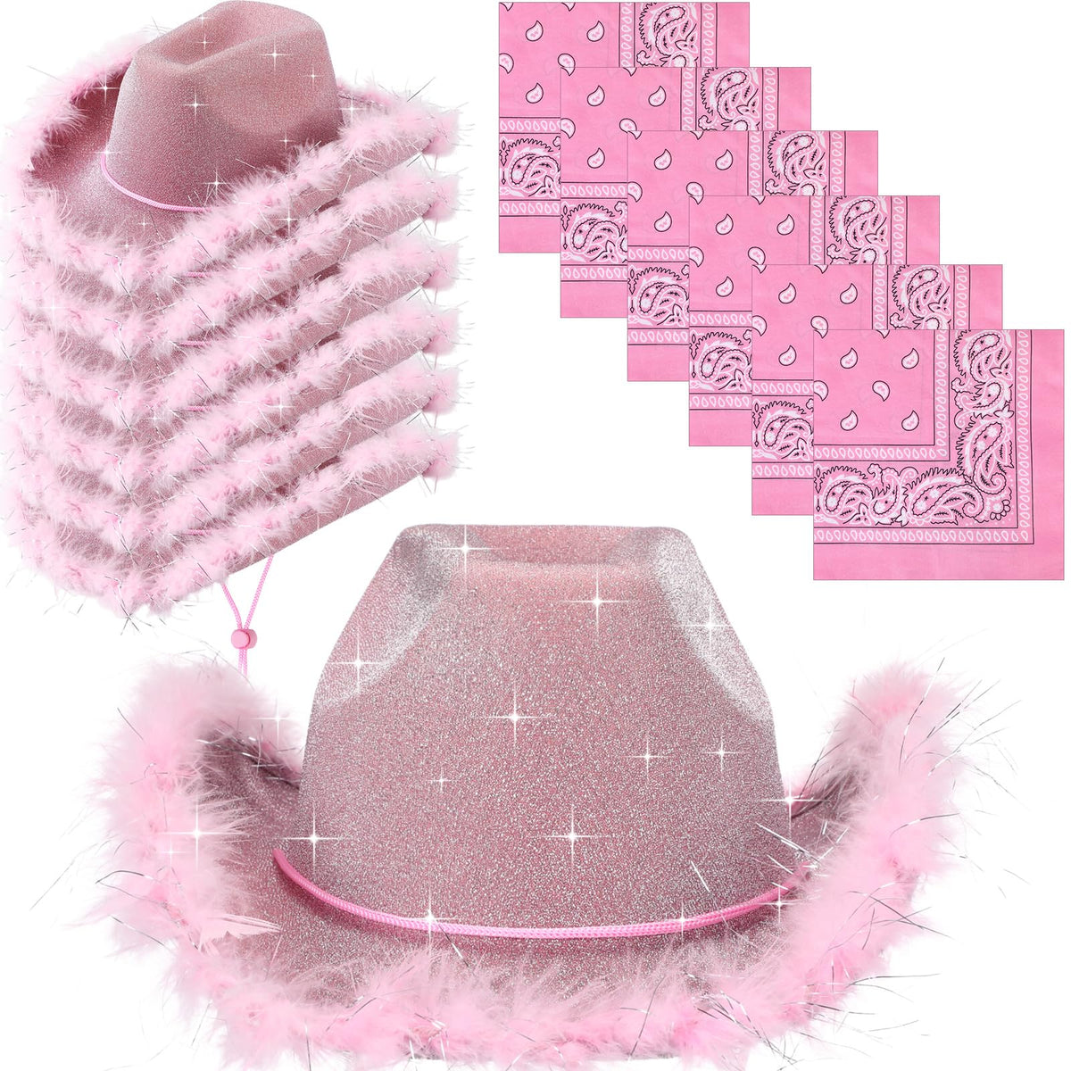 Funny Hats and Glasses 32 Piece Halloween Costume Set