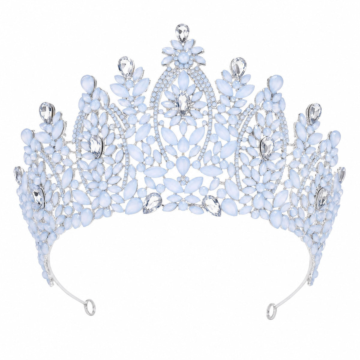 Crystal Quinceanera Crown Royal Queen Tiara for Women