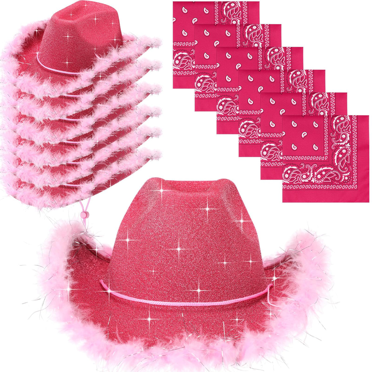 Funny Hats and Glasses 32 Piece Halloween Costume Set