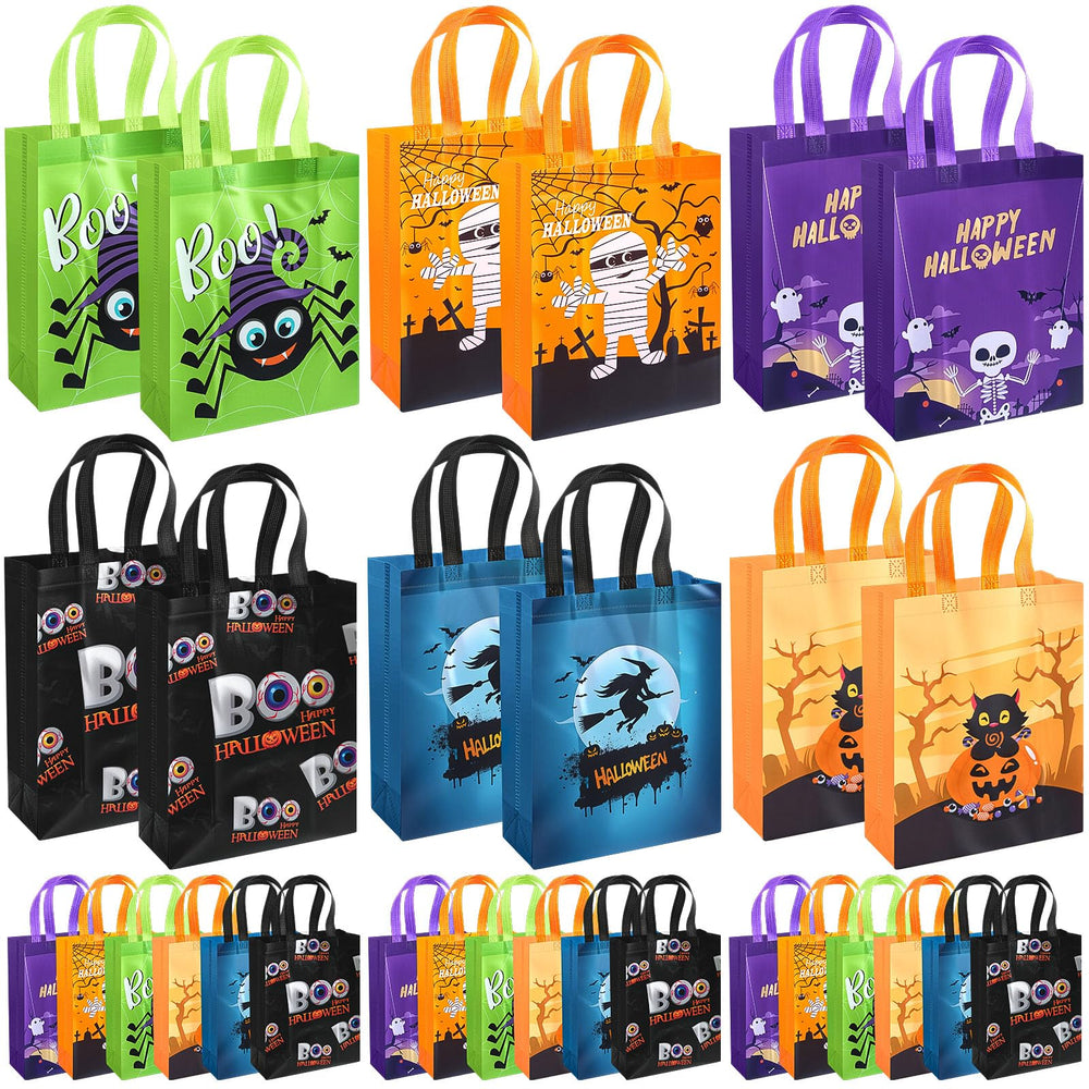 Reusable Non Woven Gift Tote Bags 60 Pack with Handles