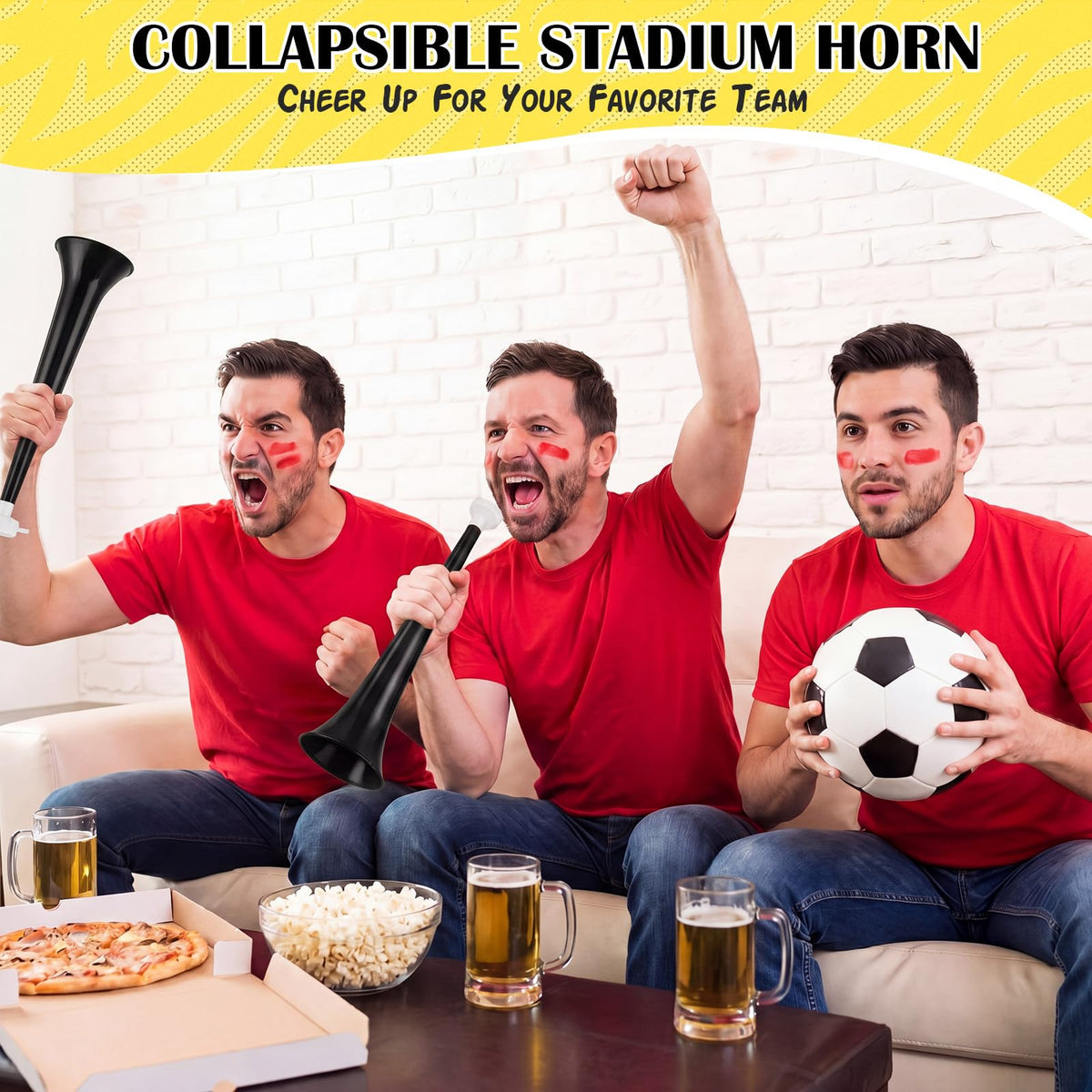 Vuvuzela Stadium Horns Bulk Noise Makers for Sports Events