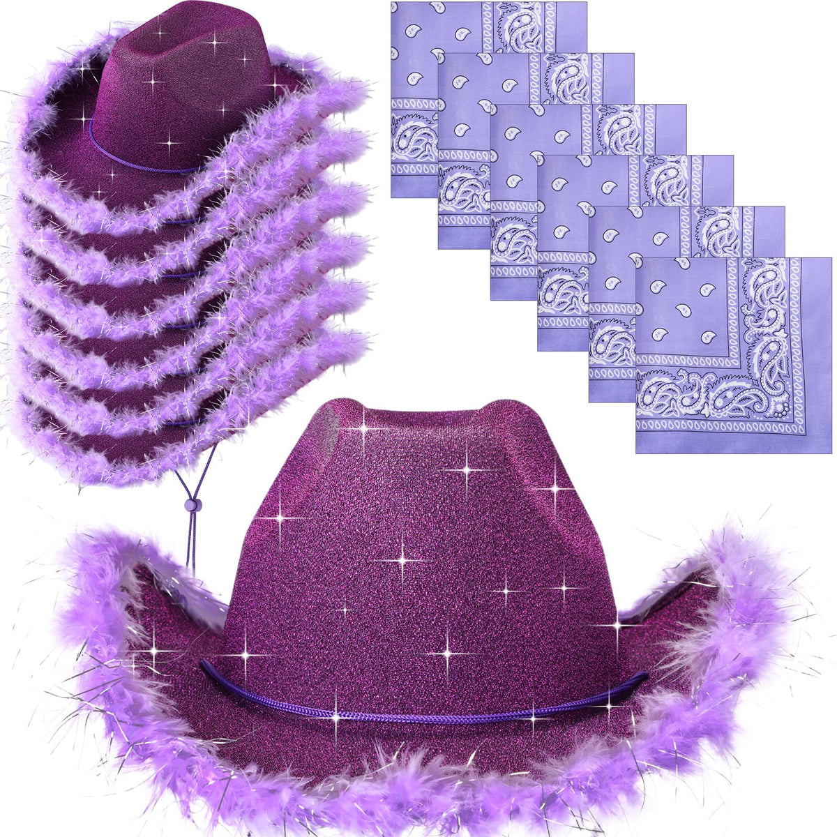 Funny Hats and Glasses 32 Piece Halloween Costume Set