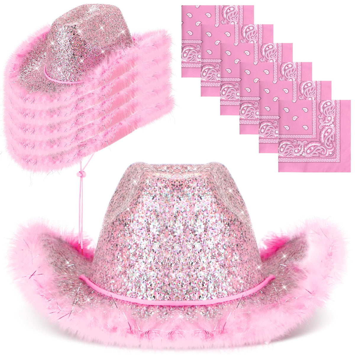 Funny Hats and Glasses 32 Piece Halloween Costume Set