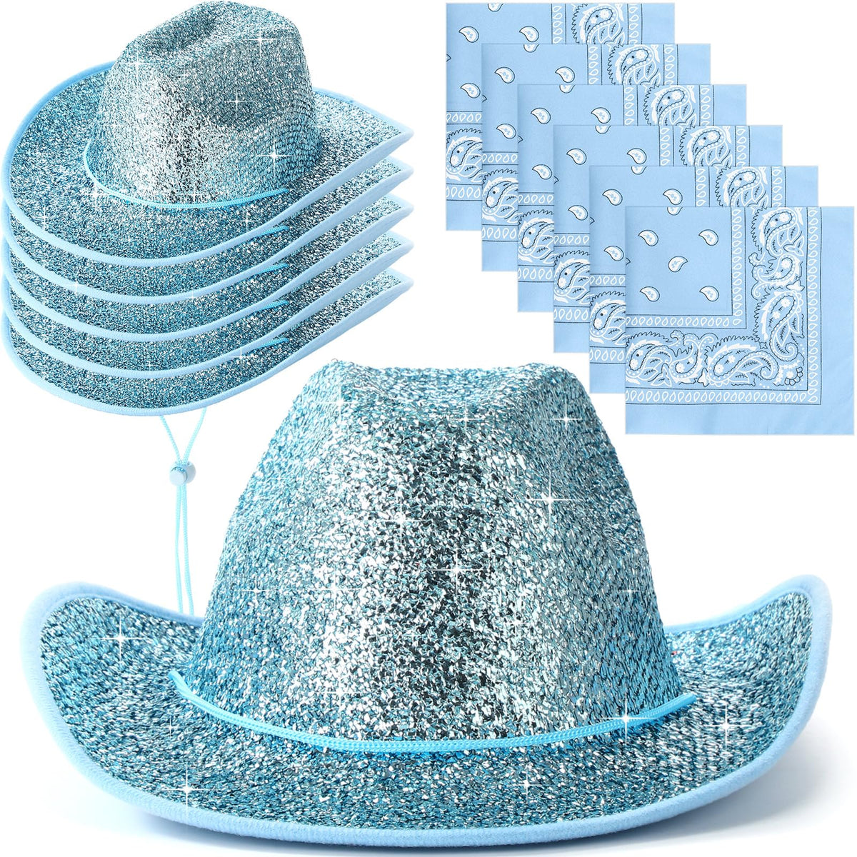 Funny Hats and Glasses 32 Piece Halloween Costume Set