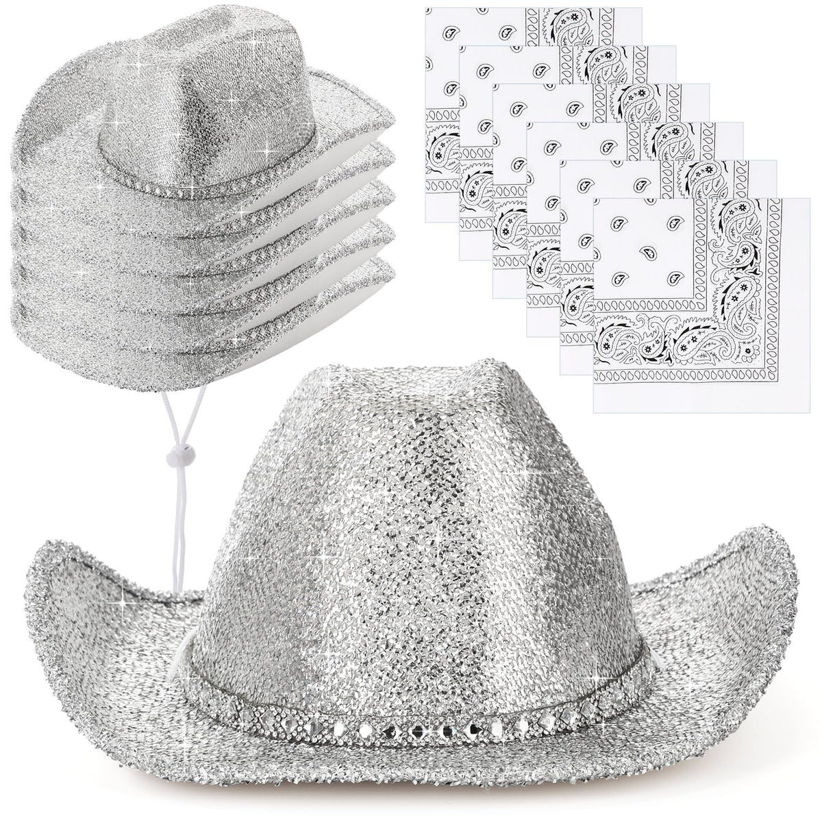 Funny Hats and Glasses 32 Piece Halloween Costume Set
