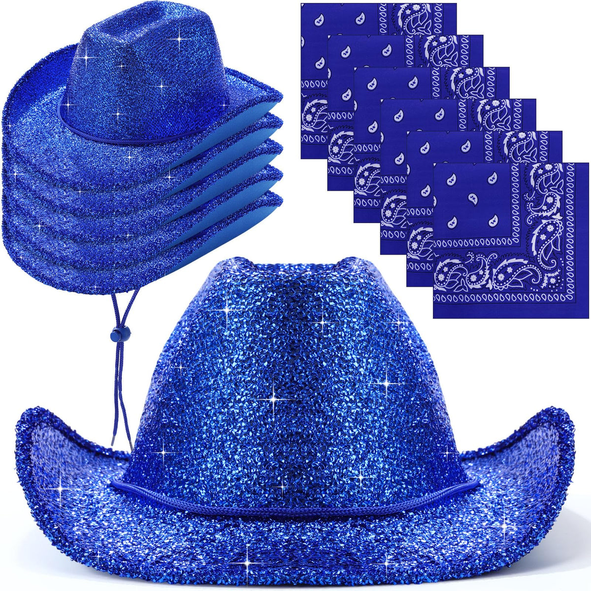 Funny Hats and Glasses 32 Piece Halloween Costume Set