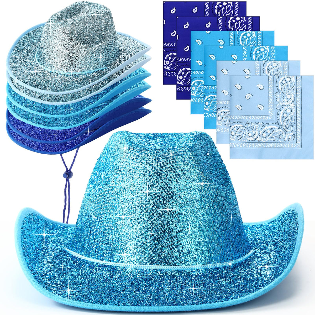 Funny Hats and Glasses 32 Piece Halloween Costume Set