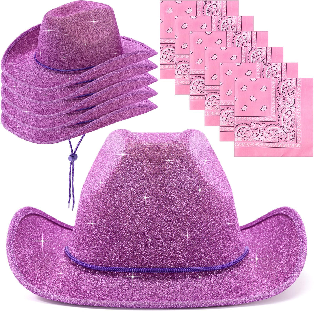 Funny Hats and Glasses 32 Piece Halloween Costume Set